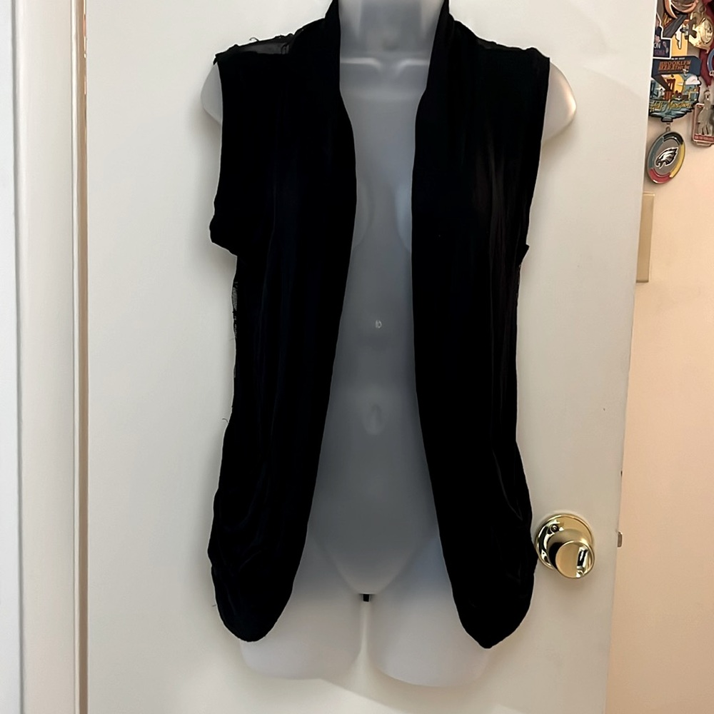 Lace backed vests - 2